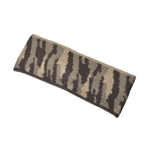 NWT Portolano Twist Headband Knit Cashmere Angora Blend Brown Beige Fall Winter - Picture 3 of 10